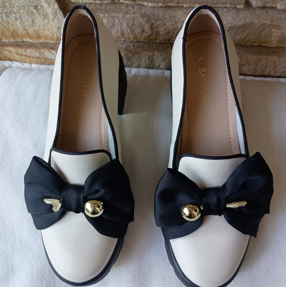 Basto Elegant Women's Loafers with Bow Accent_7